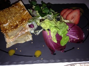 Hojaldre de Foie